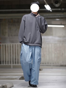 「PUBLIC TOKYO（パブリックトウキョウ）のアイテム（シューズ）」を使った、なおゑさん（メンズ・180cm）の秋コーディネート