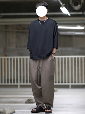 なおゑさん(メンズ・180cm)の夏コーディネート