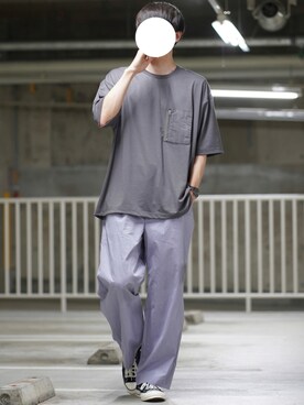 なおゑさん（メンズ・180cm）の夏コーディネート