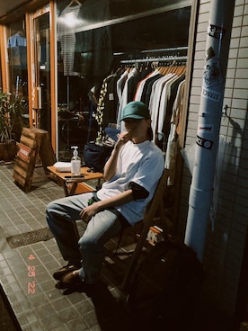 「Otto（オットー）のアイテム」を使った、ぴよぴよさん（メンズ・161cm）の春コーディネート