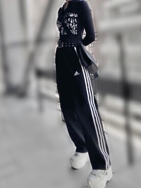 Adidas アディダス のその他パンツを使ったレディース人気ファッションコーディネート 年齢 15歳 19歳 Wear