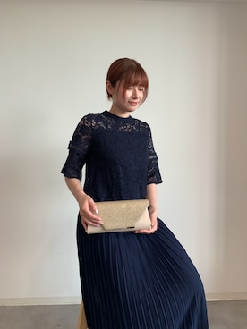 「DRESS PLUS（ドレスプラス）のアイテム」を使った、DRESS PLUSさん（レディース・165cm）の夏コーディネート