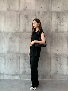 「DRESS PLUS（ドレスプラス）のアイテム」を使った、DRESS PLUSさん（レディース・168cm）の夏コーディネート