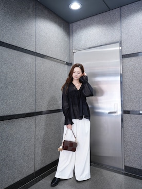 「DRESS PLUS（ドレスプラス）のアイテム」を使った、DRESS PLUSさん（レディース・168cm）の夏コーディネート