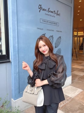 「アイテム（パンツドレス）」を使った、DRESS PLUSさん（レディース・160cm）の冬コーディネート