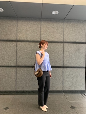 「DRESS PLUS（ドレスプラス）のアイテム」を使った、DRESS PLUSさん（レディース・165cm）の夏コーディネート