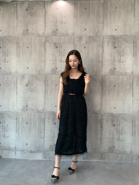 「DRESS PLUS（ドレスプラス）のアイテム」を使った、DRESS PLUSさん（レディース・168cm）の夏コーディネート