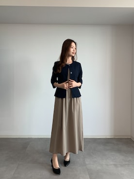 「DRESS PLUS（ドレスプラス）のアイテム」を使った、DRESS PLUSさん（レディース・168cm）の夏コーディネート