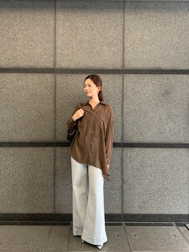 「DRESS PLUS（ドレスプラス）のアイテム」を使った、DRESS PLUSさん（レディース・168cm）の夏コーディネート