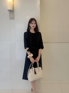 「アイテム（ドレス）」を使った、DRESS PLUSさん（レディース・165cm）の冬コーディネート