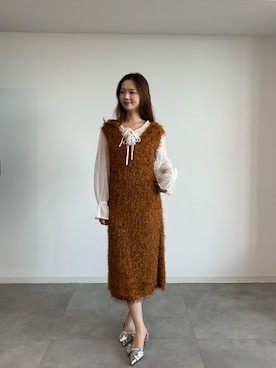 「DRESS PLUS（ドレスプラス）のアイテム」を使った、DRESS PLUSさん（レディース・168cm）の夏コーディネート