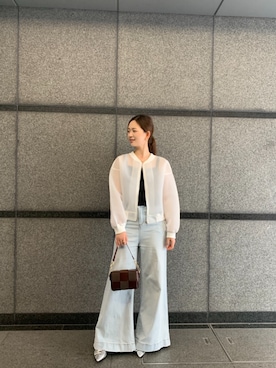 「DRESS PLUS（ドレスプラス）のアイテム」を使った、DRESS PLUSさん（レディース・168cm）の夏コーディネート