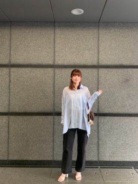 「DRESS PLUS（ドレスプラス）のアイテム」を使った、DRESS PLUSさん（レディース・165cm）の夏コーディネート