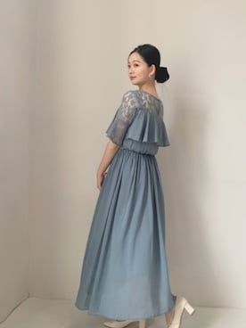 「アイテム（ドレス）」を使った、DRESS PLUSさん（レディース・168cm）の冬コーディネート