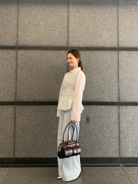 「DRESS PLUS（ドレスプラス）のアイテム」を使った、DRESS PLUSさん（レディース・168cm）の夏コーディネート