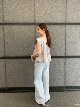 「DRESS PLUS（ドレスプラス）のアイテム」を使った、DRESS PLUSさん（レディース・168cm）の夏コーディネート