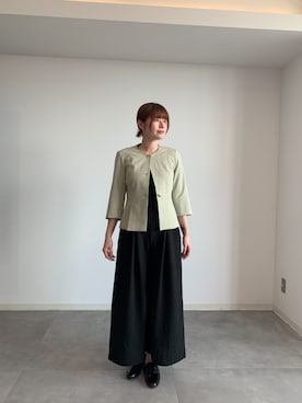 「DRESS PLUS（ドレスプラス）のアイテム」を使った、DRESS PLUSさん（レディース・165cm）の夏コーディネート