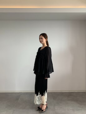 「DRESS PLUS（ドレスプラス）のアイテム」を使った、DRESS PLUSさん（レディース・168cm）の夏コーディネート