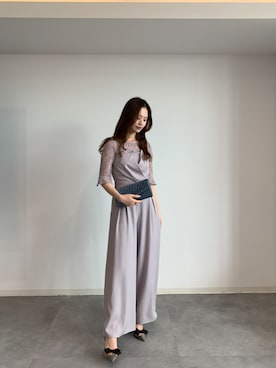 「DRESS PLUS（ドレスプラス）のアイテム」を使った、DRESS PLUSさん（レディース・168cm）の夏コーディネート