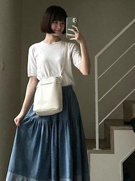 「ADAM ET ROPE'（アダムエロペ）のアイテム」を使った、alisassasさん（骨格ナチュラル・レディース・163cm）の秋コーディネート