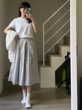 「インスタフォローしてね！」｜alisassasさん（レディース・163cm）の夏コーディネート