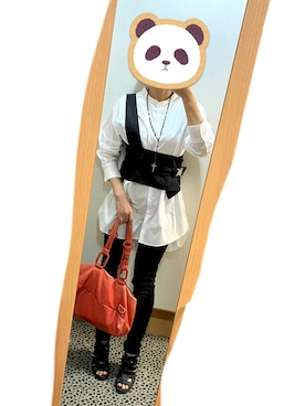 「DOLCE&GABBANA（ドルチェアンドガッバーナ）のアイテム（アクセサリー）」を使った、REさん（レディース・162cm）の春コーディネート