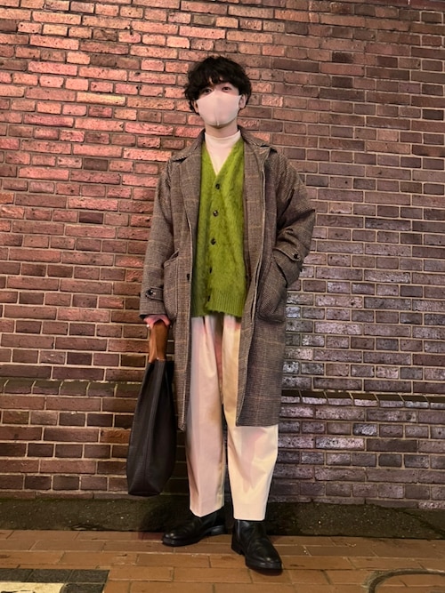 ＜monkey time＞ CHECK MELTON ステンカラ―コート MONKEY TIME（モンキータイム）の「＜monkey time＞ CHECK