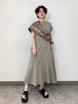 「ISABEL MARANT（イザベルマラン）のアイテム」を使った、うらもとさん（レディース・157cm）の夏コーディネート