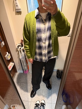 「goro's（ゴローズ）のアイテム」を使った、しゅうさん（メンズ・178cm）の冬コーディネート