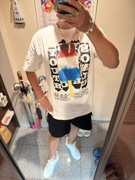 「HERMES（エルメス）のアイテム（ブレスレット）」を使った、しゅうさん（メンズ・178cm）の秋コーディネート