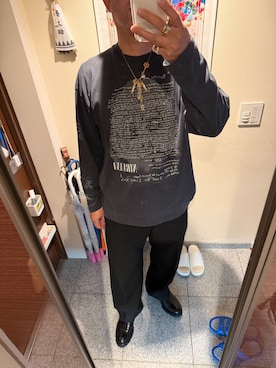 「goro's（ゴローズ）のアイテム」を使った、しゅうさん（メンズ・178cm）の秋コーディネート