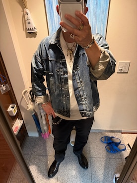 「goro's（ゴローズ）のアイテム」を使った、しゅうさん（メンズ・178cm）の春コーディネート