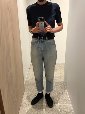 「Steven Alan（スティーブンアラン）のアイテム（シューズ）」を使った、kさん（レディース・164cm）の夏コーディネート