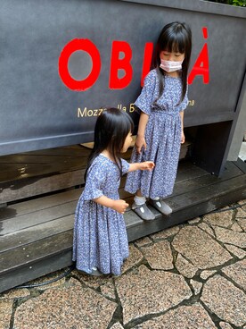 funky fruitsさん（キッズ・100cm）の夏コーディネート