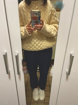 nana.さん（レディース・156cm）の冬コーディネート