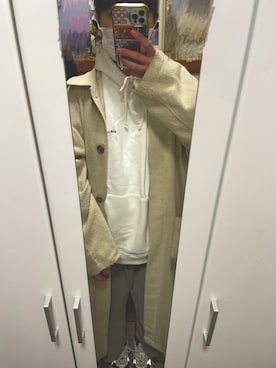 「コーデュロイパンツ」｜nana.さん（レディース・156cm）の冬コーディネート