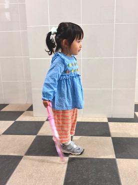 eさん（キッズ・80cm）の秋コーディネート
