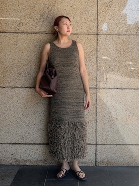 「アイテム（ブラジャー）」を使った、yukiさん（レディース・155cm）の夏コーディネート