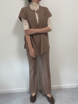 「CEMONEMO（セモネモ）のアイテム」を使った、yukiさん（レディース・155cm）の秋コーディネート