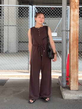 「KBF（ケイビーエフ）のアイテム（アクセサリー）」を使った、yukiさん（レディース・155cm）の夏コーディネート