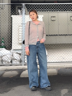 「レイヤードstyle」｜yukiさん（レディース・155cm）の秋コーディネート