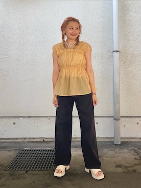 yukiさん（レディース・155cm）の夏コーディネート