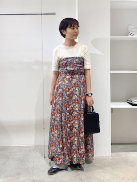 bulle de savon 30th Anniversary》プリントスカートを使った人気 
