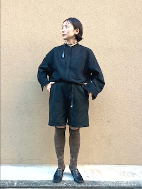 「yuni（ユニ　）のアイテム」を使った、bulle de savonさん（レディース・150cm）の秋コーディネート