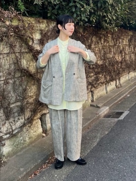 bulle de savonさん（レディース・159cm）の冬コーディネート