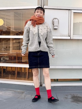 bulle de savonさん（レディース・162cm）の冬コーディネート