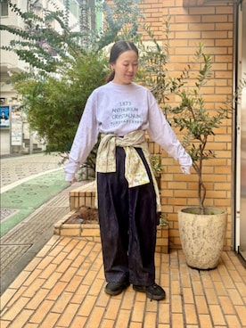 「yuni（ユニ　）のアイテム」を使った、bulle de savonさん（レディース・152cm）の冬コーディネート