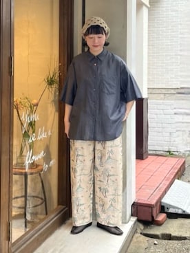 「yuni（ユニ　）のアイテム」を使った、bulle de savonさん（レディース・158cm）の春コーディネート