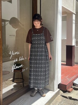 「bulle de savon」｜bulle de savonさん（レディース・163cm）の夏コーディネート