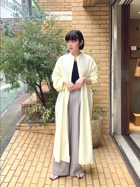 「yuni（ユニ　）のアイテム」を使った、bulle de savonさん（レディース・158cm）の夏コーディネート